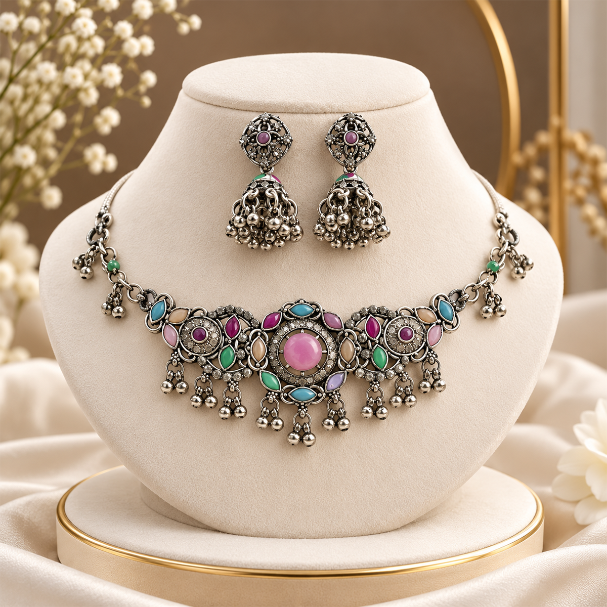 Royal Rajshahi Antique Stone Full Set