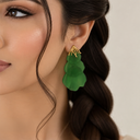 Layered Petal Drop Earrings - detail view 10