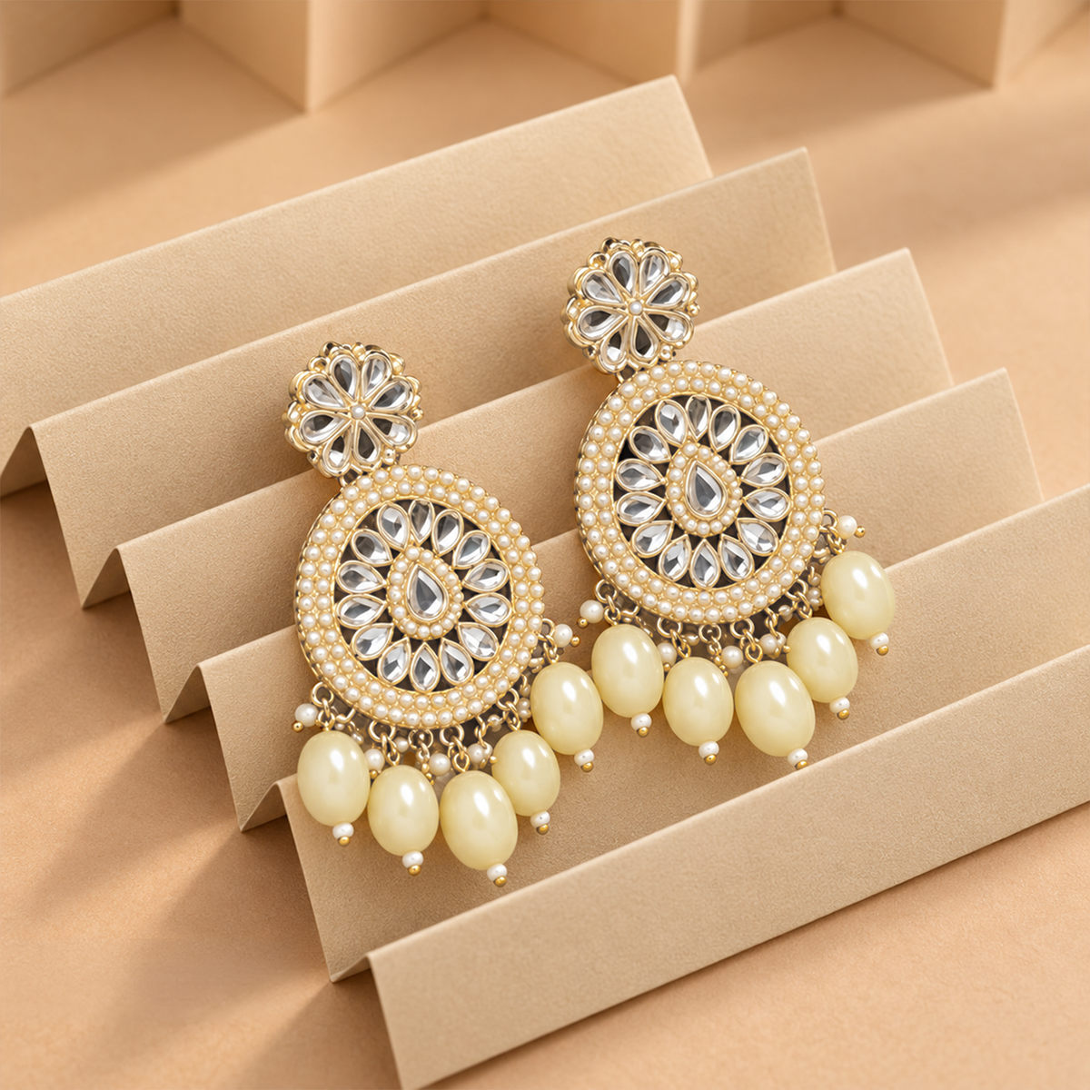 Majestic Sita Rani Mirror Necklace Set