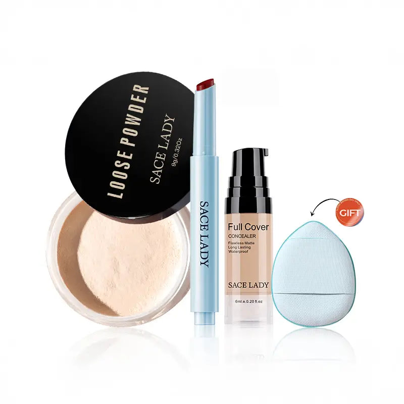 Complexion & Lip Edit · 4PC – Face Makeup, waterproof feature