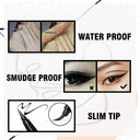 Inky Black 24H Eyeliner – Eye Makeup, waterproof feature